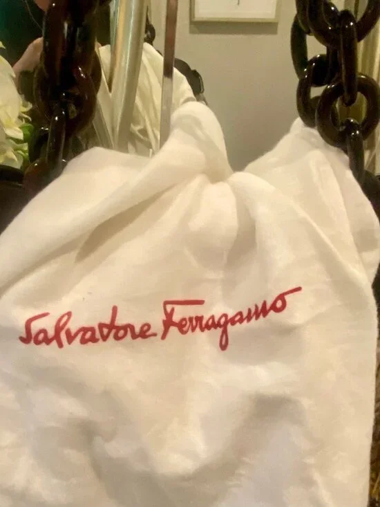 Salvatore Ferragamo Authentic, Iconic, Multicolor Pheasant Feather Bag! - Picture 7 of 9